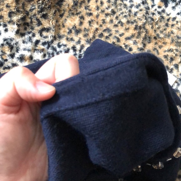 SOLD 3 for 25 Jeweled Merino Wool Sweater - Picture 4 of 4